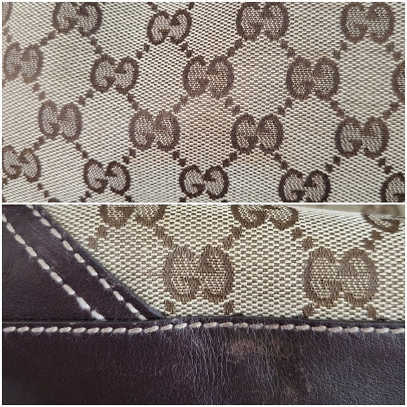GUCCI Neutrals New Britt Canvas Tote - Picture 13 of 16